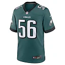 Zennovawear Men's Philadelphia Eagles Tyler Steen Midnight Green Team Game Jersey