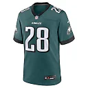Zennovawear Men's Philadelphia Eagles Will Shipley Midnight Green Team Game Jersey