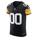 Zennovawear Men's Pittsburgh Steelers Black Vapor F.U.S.E. Elite Custom Jersey