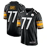 Zennovawear Men's Pittsburgh Steelers Broderick Jones Black Game Jersey