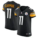 Zennovawear Men's Pittsburgh Steelers Chase Claypool Black Vapor Elite Player Jersey