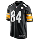 Zennovawear Men's Pittsburgh Steelers Cordarrelle Patterson Black Game Jersey