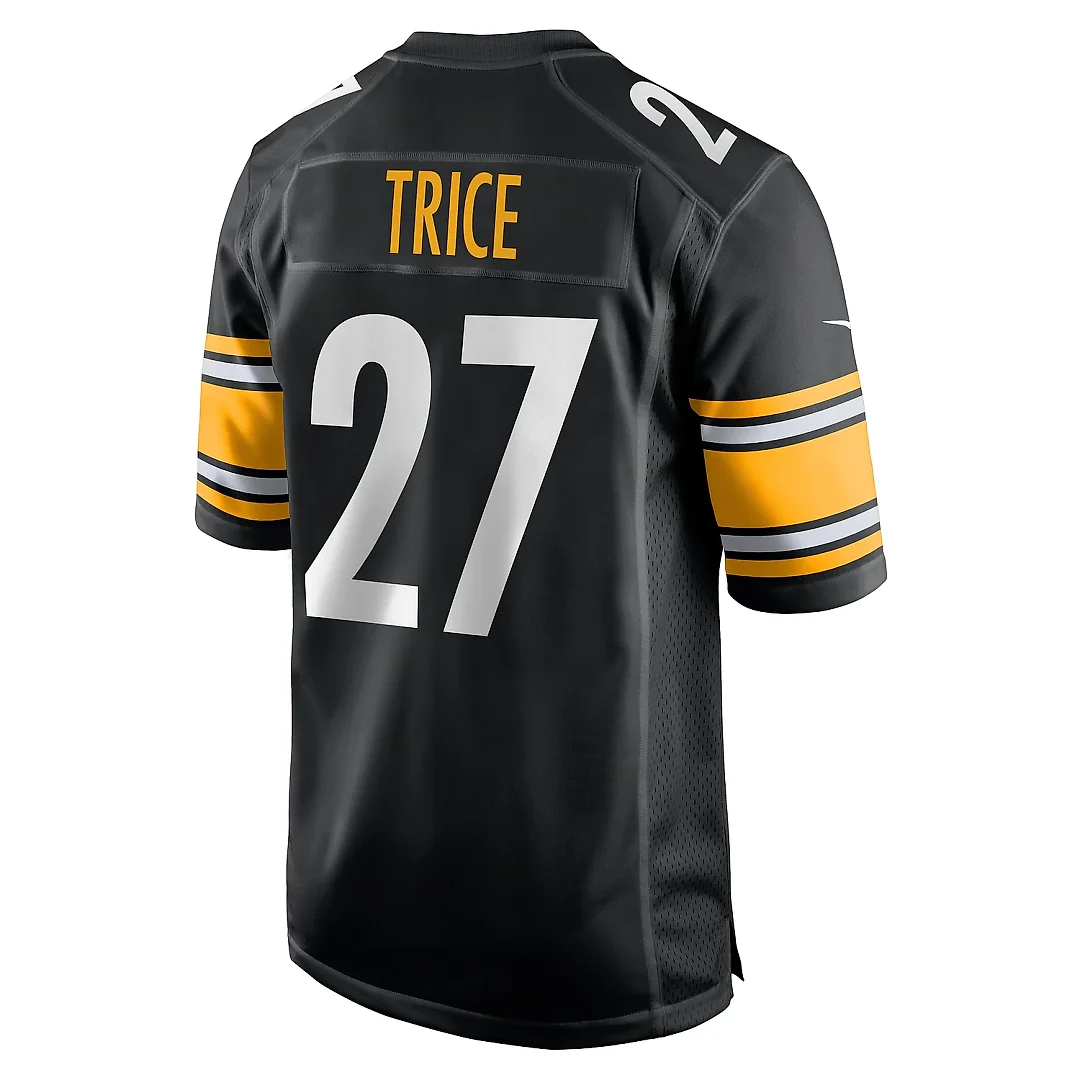 Zennovawear Men's Pittsburgh Steelers Cory Trice Black Game Jersey