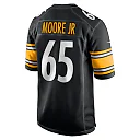Zennovawear Men's Pittsburgh Steelers Dan Moore Jr. Black Game Jersey