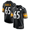 Zennovawear Men's Pittsburgh Steelers Dan Moore Jr. Black Game Jersey