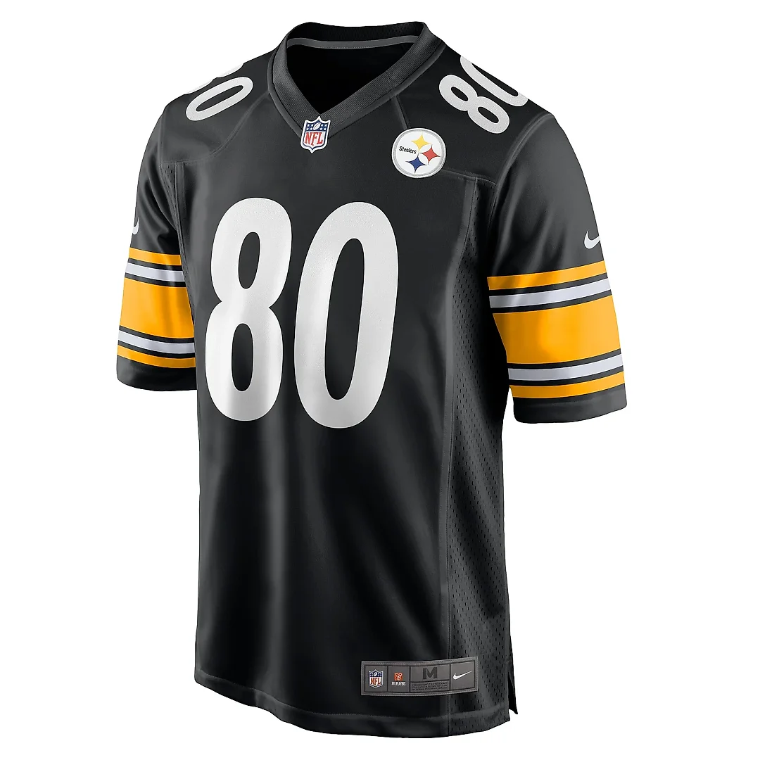 Zennovawear Men's Pittsburgh Steelers Darnell Washington Black Game Jersey