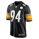 Zennovawear Men's Pittsburgh Steelers Dean Lowry Black Game Jersey