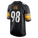 Zennovawear Men's Pittsburgh Steelers DeMarvin Leal Black Game Player Jersey