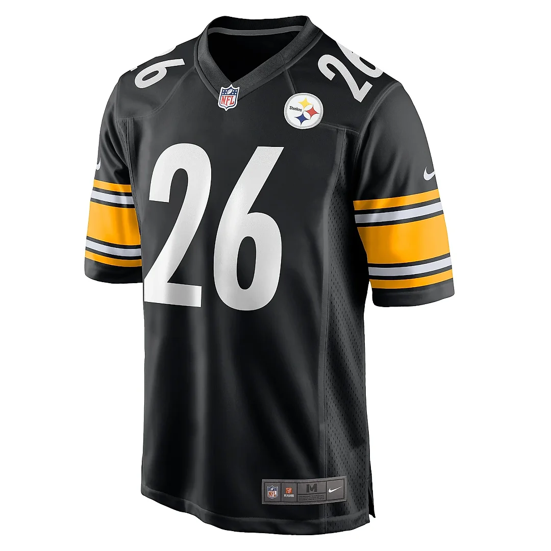 Zennovawear Men's Pittsburgh Steelers Donte Jackson Black Game Jersey