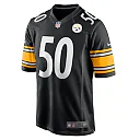 Zennovawear Men's Pittsburgh Steelers Elandon Roberts Black Game Jersey