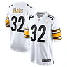 Zennovawear Men's Pittsburgh Steelers Franco Harris White Retired Player Jersey