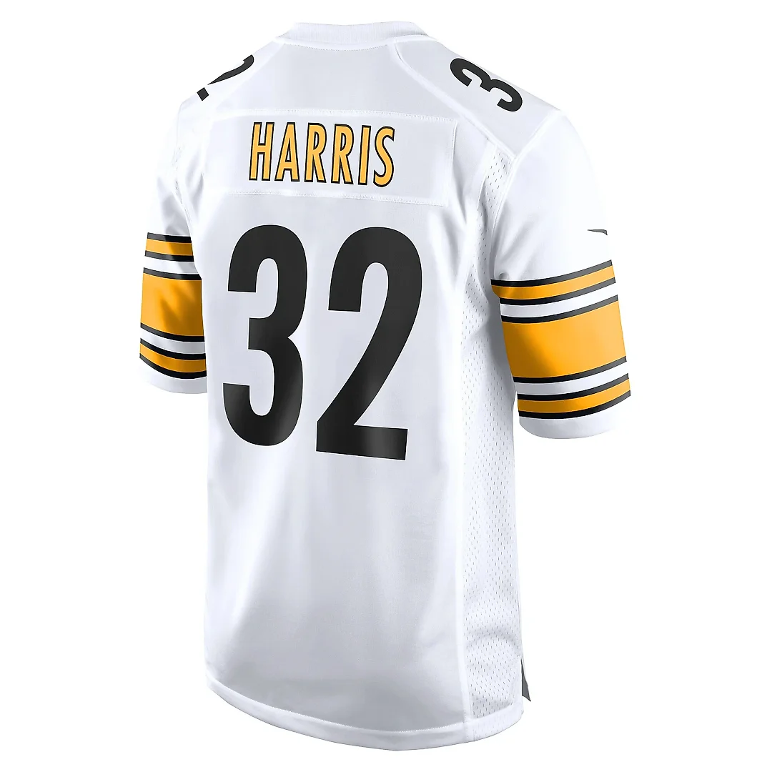 Zennovawear Men's Pittsburgh Steelers Franco Harris White Retired Player Jersey