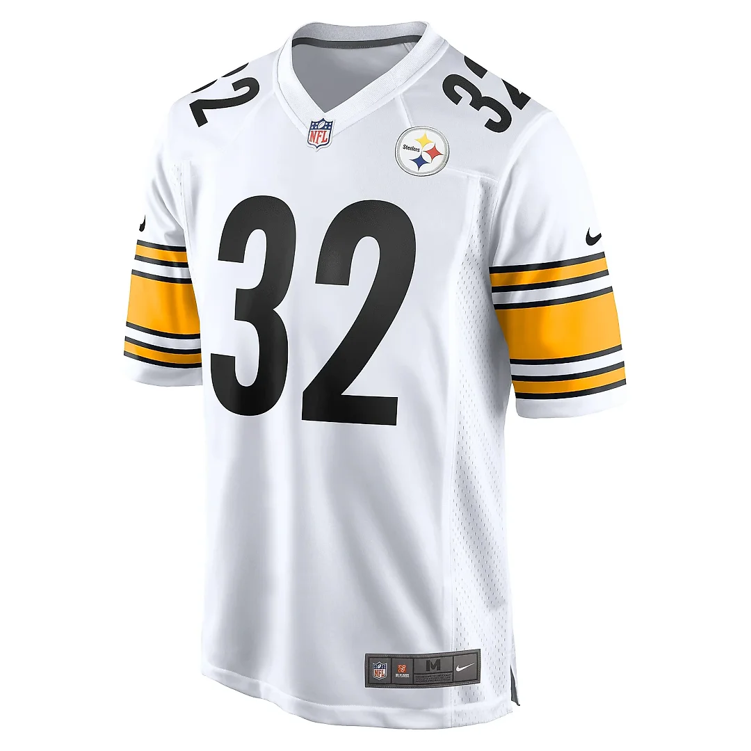 Zennovawear Men's Pittsburgh Steelers Franco Harris White Retired Player Jersey
