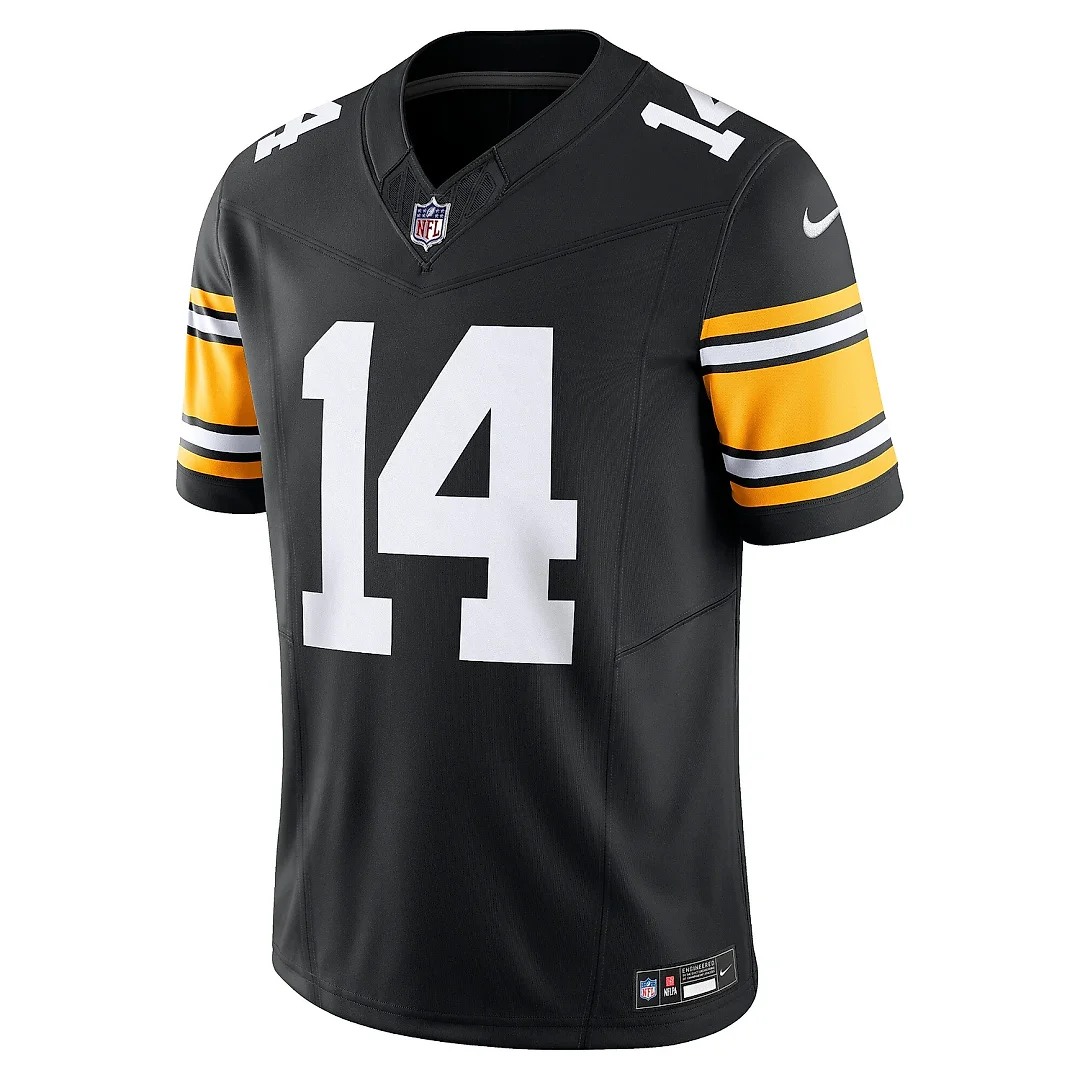Zennovawear Men's Pittsburgh Steelers George Pickens Black Vapor F.U.S.E. Limited Jersey