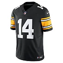 Zennovawear Men's Pittsburgh Steelers George Pickens Black Vapor F.U.S.E. Limited Jersey