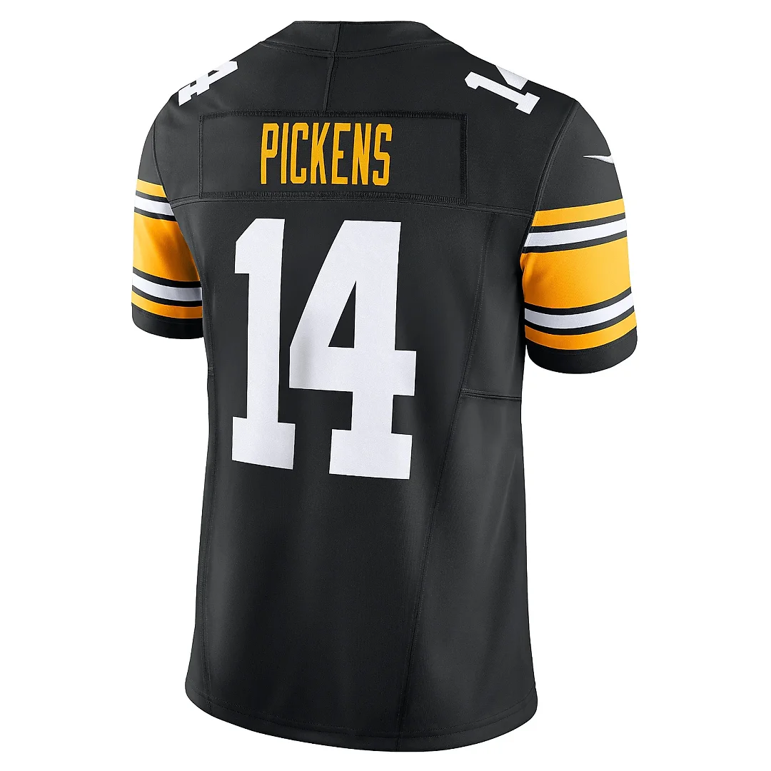 Zennovawear Men's Pittsburgh Steelers George Pickens Black Vapor F.U.S.E. Limited Jersey