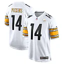 Zennovawear Men's Pittsburgh Steelers George Pickens White Game Player Jersey