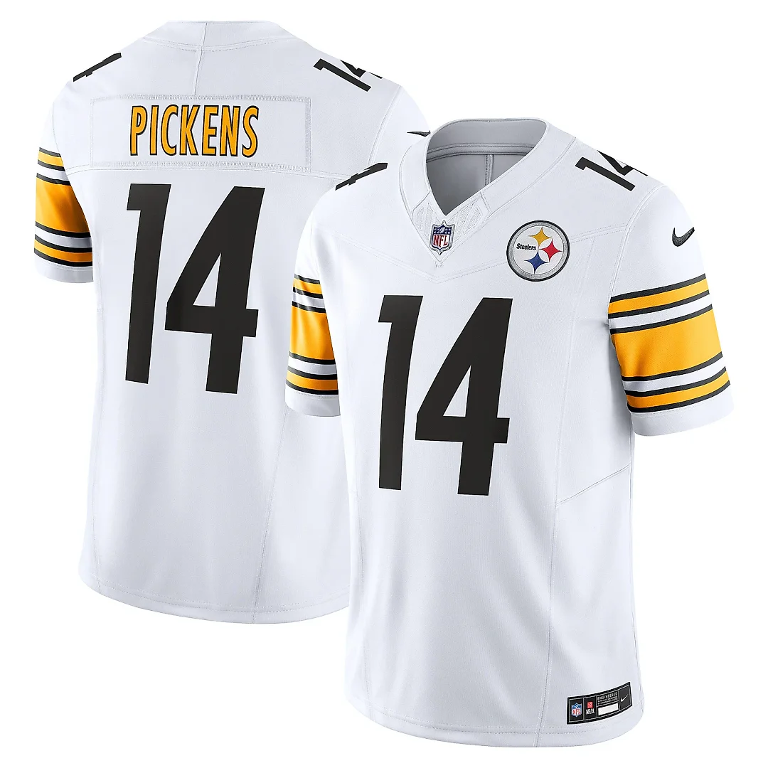 Zennovawear Men's Pittsburgh Steelers George Pickens White Vapor F.U.S.E. Limited Jersey