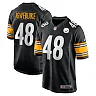 Zennovawear Men's Pittsburgh Steelers Godwin Igwebuike Black Game Jersey