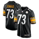 Zennovawear Men's Pittsburgh Steelers Isaac Seumalo Black Game Jersey
