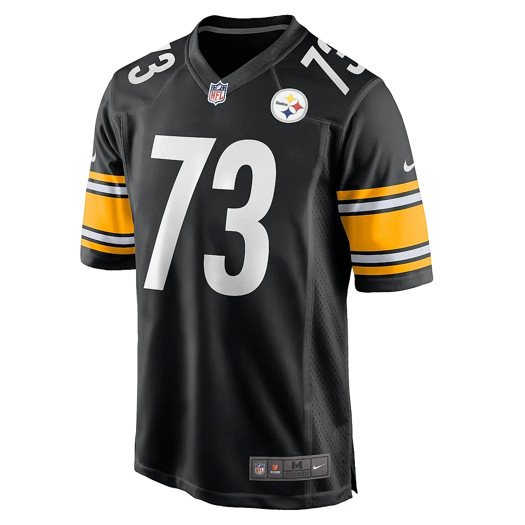 Zennovawear Men's Pittsburgh Steelers Isaac Seumalo Black Game Jersey