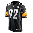 Zennovawear Men's Pittsburgh Steelers Isaiahh Loudermilk Black Game Jersey