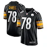 Zennovawear Men's Pittsburgh Steelers James Daniels Black Game Player Jersey