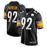 Zennovawear Men's Pittsburgh Steelers James Harrison Black Retired Game Jersey