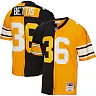 Zennovawear Men's Pittsburgh Steelers Jerome Bettis Mitchell & Ness Black/Gold 1996 Split Legacy Jersey