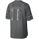 Zennovawear Men's Pittsburgh Steelers Jerome Bettis Mitchell & Ness Charcoal 1996 Retired Player Metal Legacy Jersey