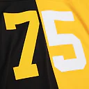 Zennovawear Men's Pittsburgh Steelers Joe Greene Mitchell & Ness Black/Gold 1976 Split Legacy Jersey