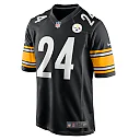 Zennovawear Men's Pittsburgh Steelers Joey Porter Jr. Black Game Jersey