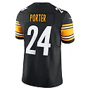 Zennovawear Men's Pittsburgh Steelers Joey Porter Jr. Black Vapor F.U.S.E. Limited Jersey