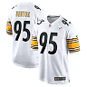 Zennovawear Men's Pittsburgh Steelers Keeanu Benton White Game Jersey