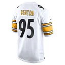 Zennovawear Men's Pittsburgh Steelers Keeanu Benton White Game Jersey