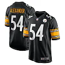 Zennovawear Men's Pittsburgh Steelers Kwon Alexander Black Game Jersey