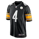 Zennovawear Men's Pittsburgh Steelers Kyle Allen Black Game Jersey