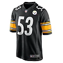 Zennovawear Men's Pittsburgh Steelers Kyron Johnson Black Game Jersey