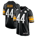 Zennovawear Men's Pittsburgh Steelers Markus Golden Black Game Jersey