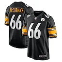 Zennovawear Men's Pittsburgh Steelers Mason McCormick Black Game Jersey