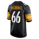 Zennovawear Men's Pittsburgh Steelers Mason McCormick Black Game Jersey
