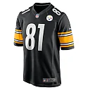 Zennovawear Men's Pittsburgh Steelers MyCole Pruitt Black Game Jersey
