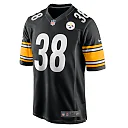 Zennovawear Men's Pittsburgh Steelers Mykal Walker Black Team Game Jersey