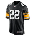 Zennovawear Men's Pittsburgh Steelers Najee Harris Black Home Player Game Jersey