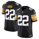 Zennovawear Men's Pittsburgh Steelers Najee Harris Black Vapor F.U.S.E. Limited Jersey