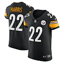 Zennovawear Men's Pittsburgh Steelers Najee Harris Black Vapor Elite Jersey