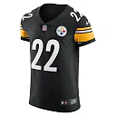 Zennovawear Men's Pittsburgh Steelers Najee Harris Black Vapor Elite Jersey