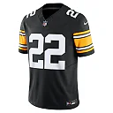 Zennovawear Men's Pittsburgh Steelers Najee Harris Black Vapor F.U.S.E. Limited Jersey