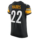 Zennovawear Men's Pittsburgh Steelers Najee Harris Black Vapor Elite Jersey