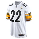 Zennovawear Men's Pittsburgh Steelers Najee Harris White Game Jersey